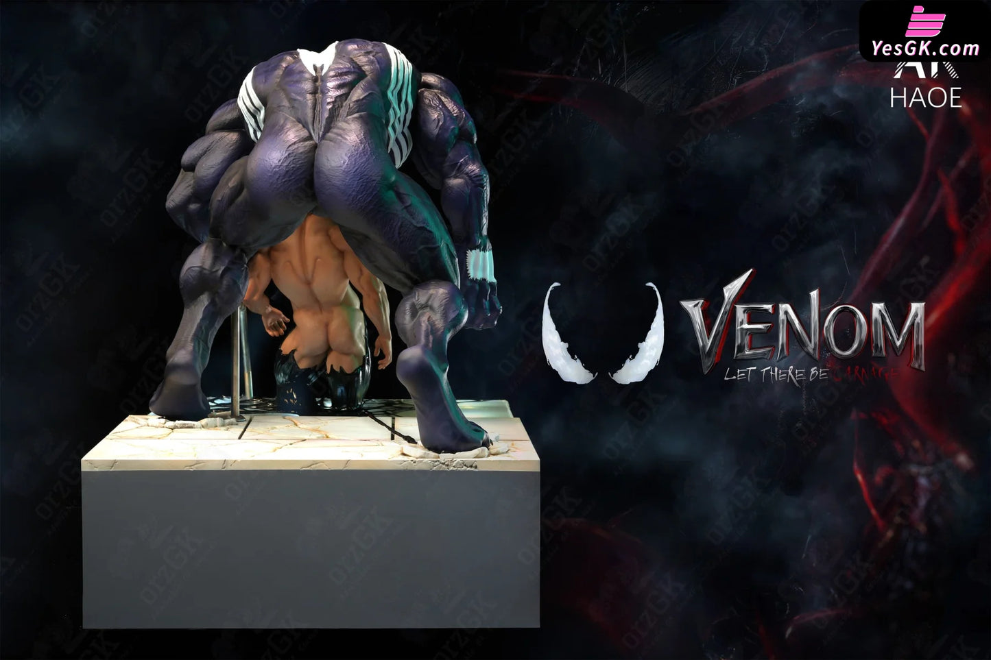 Venom Tom Hardy Resin Statue - Ak-Haoe Studio [Pre-Order]