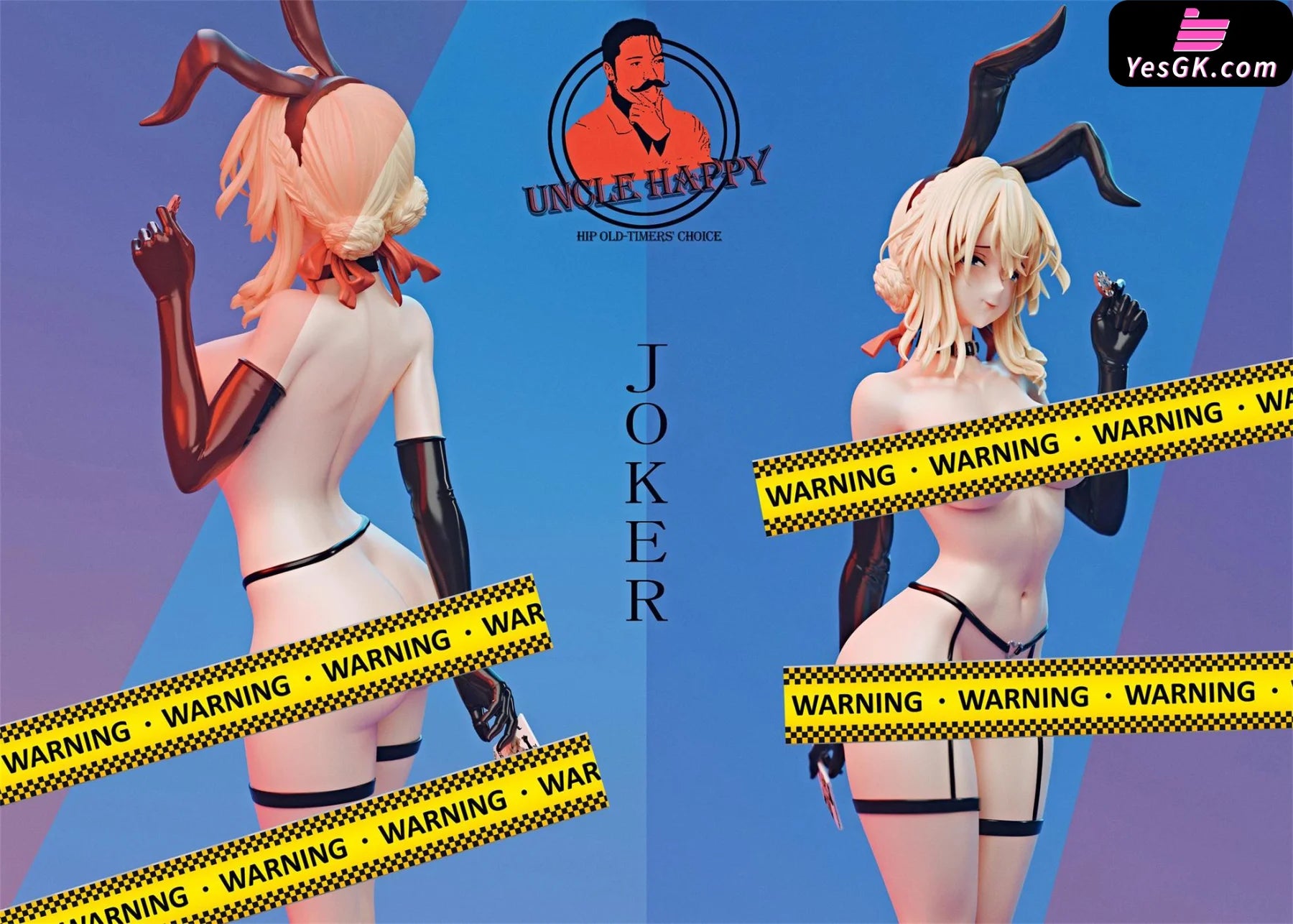 Violet Evergarden Bunny Girl Violet Statue - Old-timer's Joy Studio YesGK Violet Evergarden Bunny Girl Violet Statue - Old-timer's Joy Studio YesGK