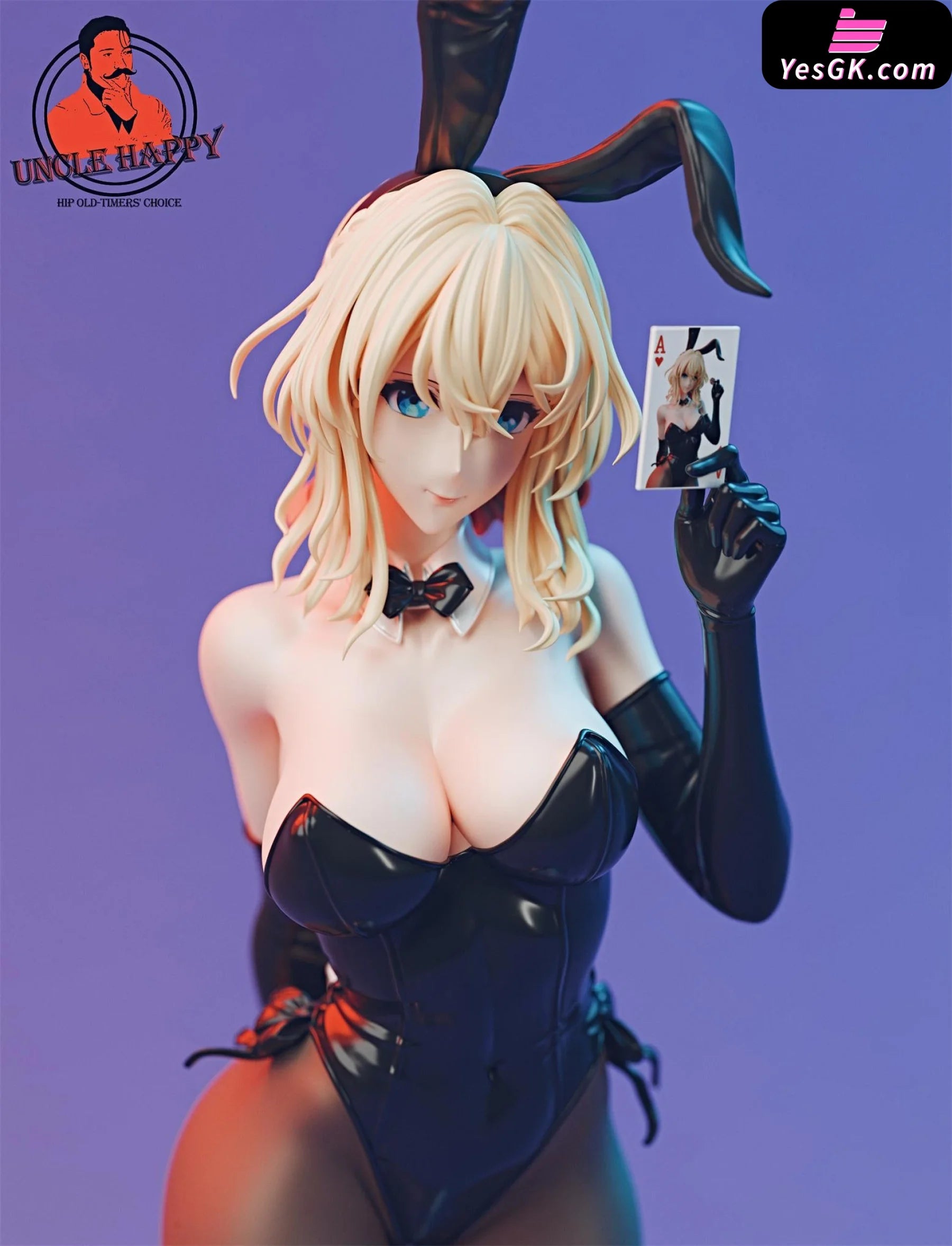 Violet Evergarden Bunny Girl Violet Statue - Old-timer's Joy Studio YesGK Violet Evergarden Bunny Girl Violet Statue - Old-timer's Joy Studio YesGK