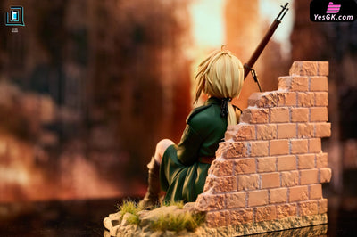 Violet Evergarden Military Uniform Violet 1/6 GK Statue - Hui Xiang Studio [In-Stock] - Full Payment - Violet Evergarden