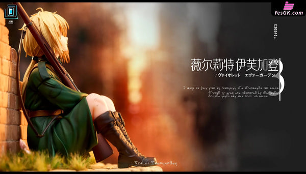 Violet Evergarden Military Uniform Violet 1/6 GK Statue - Hui Xiang Studio [In-Stock] - Full Payment - Violet Evergarden