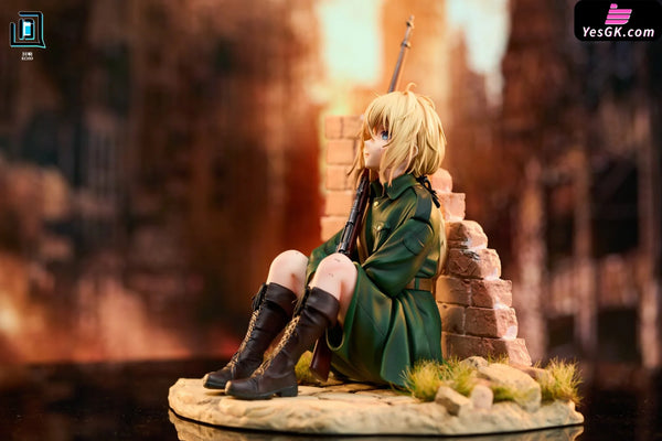 Violet Evergarden Military Uniform Violet 1/6 GK Statue - Hui Xiang Studio [In-Stock] - Full Payment - Violet Evergarden