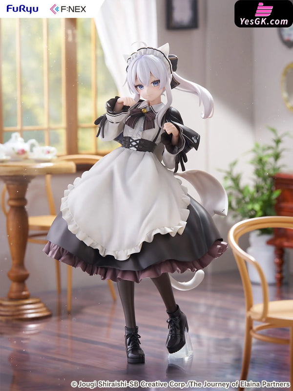 Wandering Witch: The Journey of Elaina Elaina Cat Ear Cafe Ver. 1/7 Scale Figure (Licensed) - FuRyu [Pre-Order] - Others