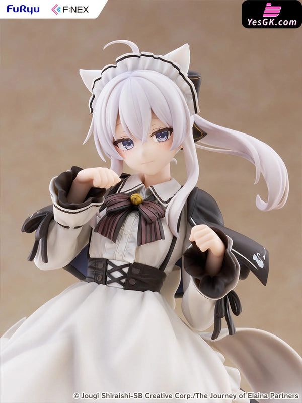 Wandering Witch: The Journey of Elaina Elaina Cat Ear Cafe Ver. 1/7 Scale Figure (Licensed) - FuRyu [Pre-Order] - Others