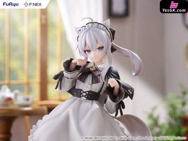 Wandering Witch: The Journey of Elaina Elaina Cat Ear Cafe Ver. 1/7 Scale Figure (Licensed) - FuRyu [Pre-Order] - Others