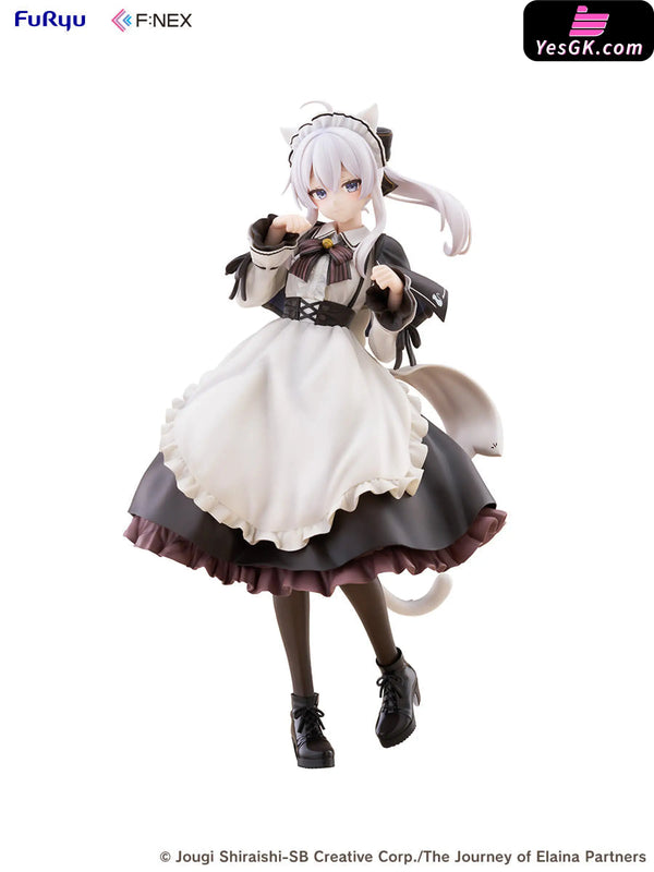 Wandering Witch: The Journey of Elaina Elaina Cat Ear Cafe Ver. 1/7 Scale Figure (Licensed) - FuRyu [Pre-Order] - Others