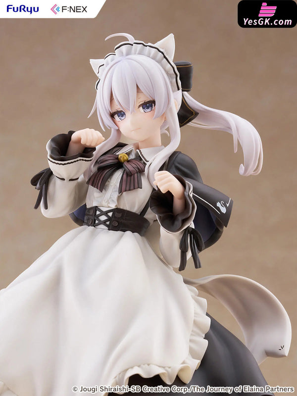 Wandering Witch: The Journey of Elaina Elaina Cat Ear Cafe Ver. 1/7 Scale Figure (Licensed) - FuRyu [Pre-Order] - Others