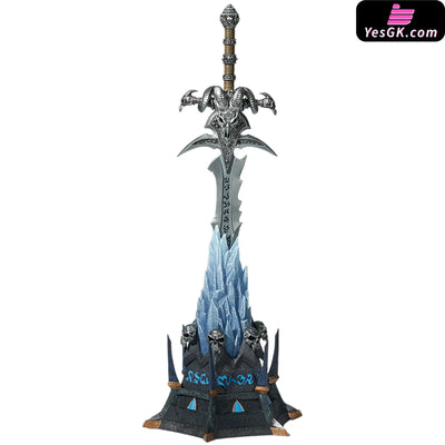WARCRAFT Frostmourne Metal Ornament Statue - BLIZZARD ENTERTAINMENT [In-Stock] - Full Payment - WARCRAFT