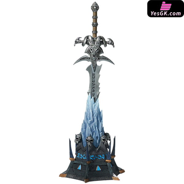WARCRAFT Frostmourne Metal Ornament Statue - BLIZZARD ENTERTAINMENT [In-Stock] - Full Payment - WARCRAFT