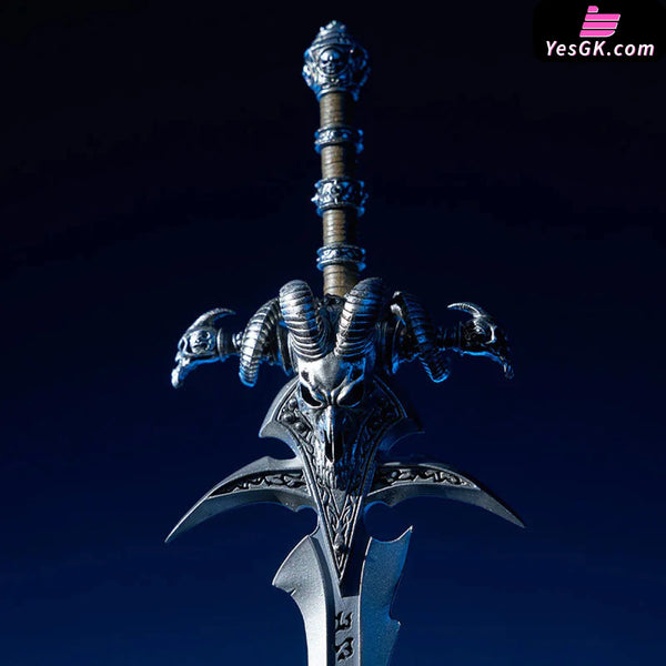 WARCRAFT Frostmourne Metal Ornament Statue - BLIZZARD ENTERTAINMENT [In-Stock] - Full Payment - WARCRAFT