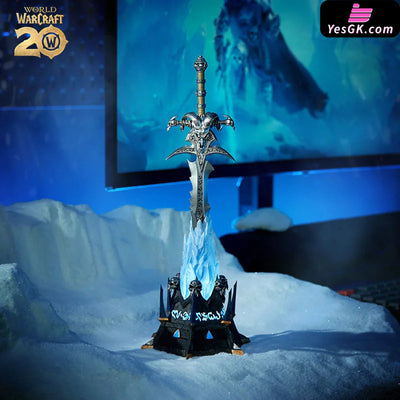 WARCRAFT Frostmourne Metal Ornament Statue - BLIZZARD ENTERTAINMENT [In-Stock] - Full Payment - WARCRAFT