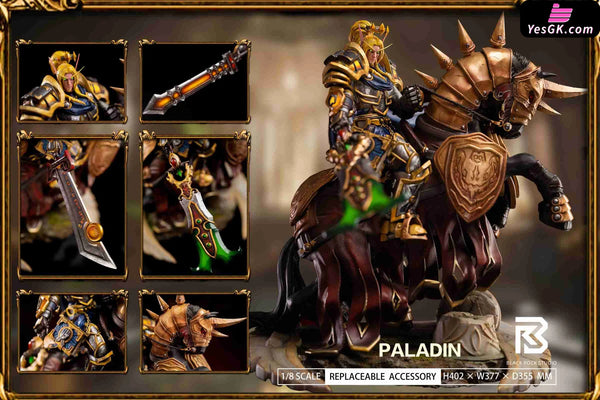 WARCRAFT T6 Paladin GK Statue - BR Studio [In-Stock] - Full Payment / Blood elf - WARCRAFT