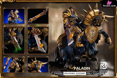 WARCRAFT T6 Paladin GK Statue - BR Studio [In-Stock] - Full Payment / Human - WARCRAFT