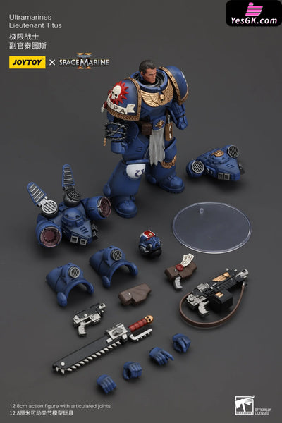 Warhammer 40 000 Ultramarines Lieutenant Titus Sergeant Gadriel Brother Chairon Jt00058 Jt00065