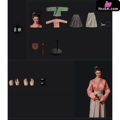 Water Margin Pan Jinlian 1/6 Action Figure - HEBE Studio & Haoyu Toys [In-Stock] - Full Payment / A.Elegant and Single