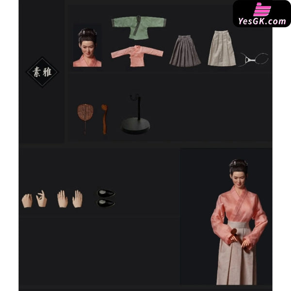 Water Margin Pan Jinlian 1/6 Action Figure - HEBE Studio & Haoyu Toys [In-Stock] - Full Payment / A.Elegant and Single