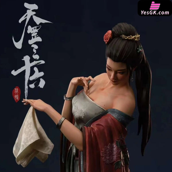Water Margin Tiangang Thirty-Six Series Second Bullet Hidden Figure Pan Jinlian Statue - Uman Studio