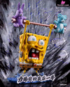 Weightlifting Spongebob Squarepants Last Lift Before Failure Resin Statue - Little Love Studio