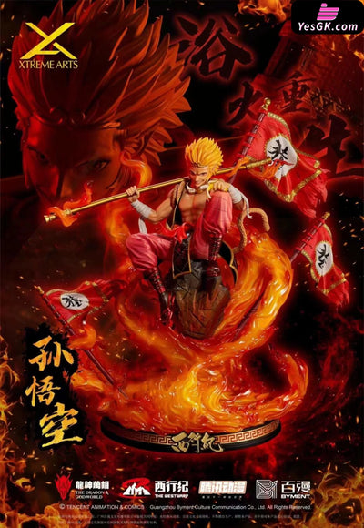 Westward Monkey King Reborn From The Ashes (Licensed) Resin Statue - Xtremearts Studio [In Stock]