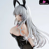 White-Haired Bunny Girl (Licensed) Statue - Union Creative Studio [Pre-Order]