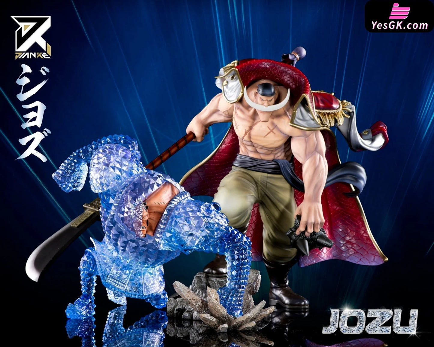 Whitebeard Pirates Diamond Jozu Resin Statue - Jian Ke Studio [Pre-Order]