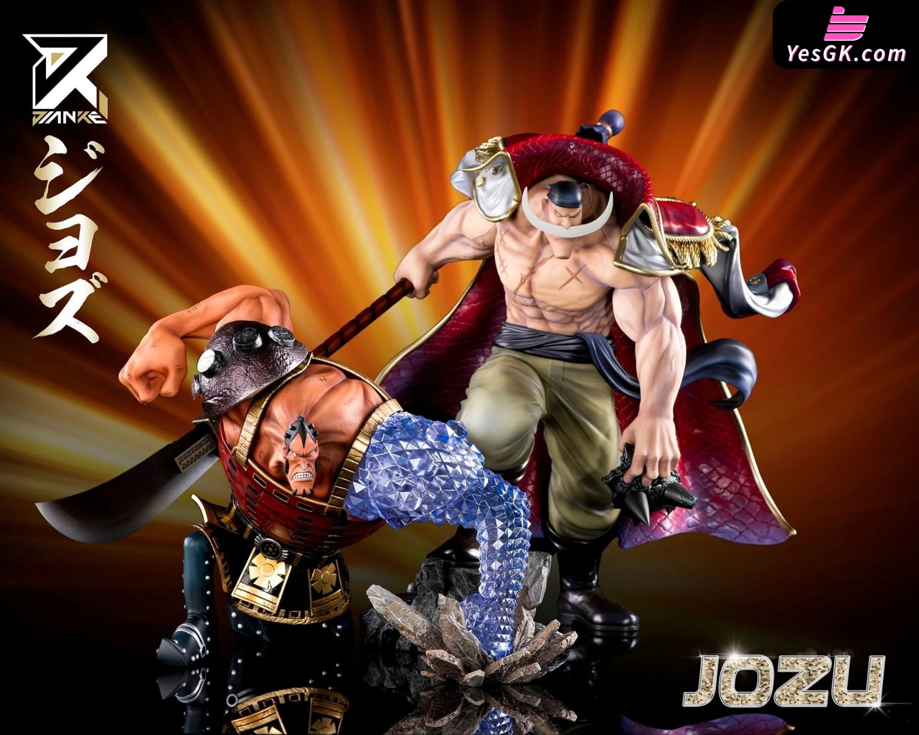 Whitebeard Pirates Diamond Jozu Resin Statue - Jian Ke Studio [Pre-Order]