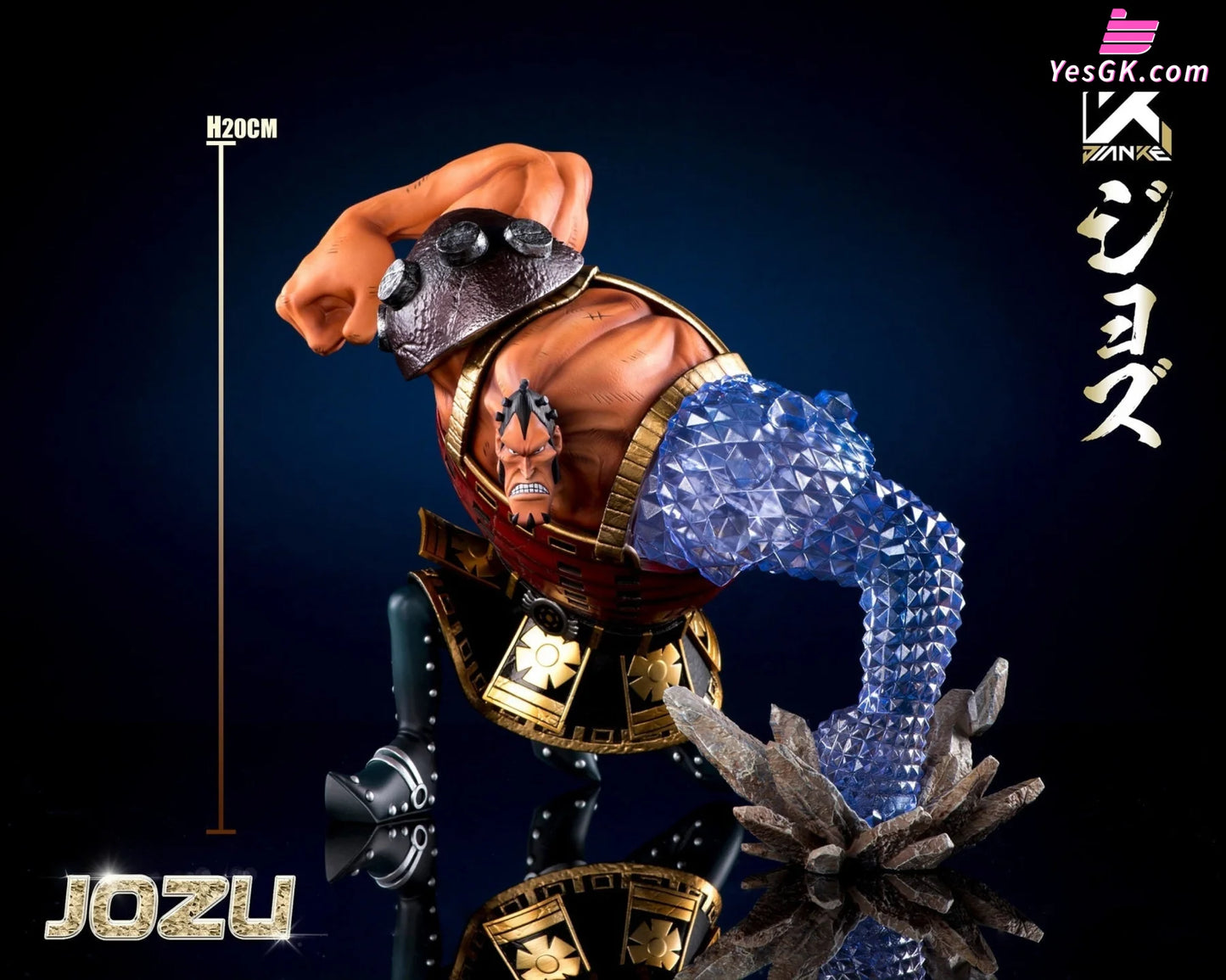 Whitebeard Pirates Diamond Jozu Resin Statue - Jian Ke Studio [Pre-Order]