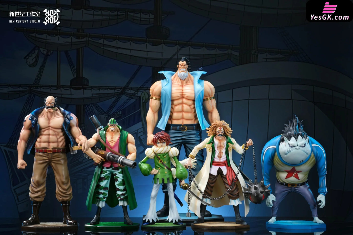 Whitebeard Pirates Series Part Two Three Statue - New Century Studio [Pre-Order] Deposit / Haruta