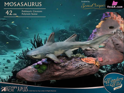 Wonders Of The Wild Series Mosasaurus Sean Cooper Sa5041 Sa5042 Statue - Star Ace Toys Studio