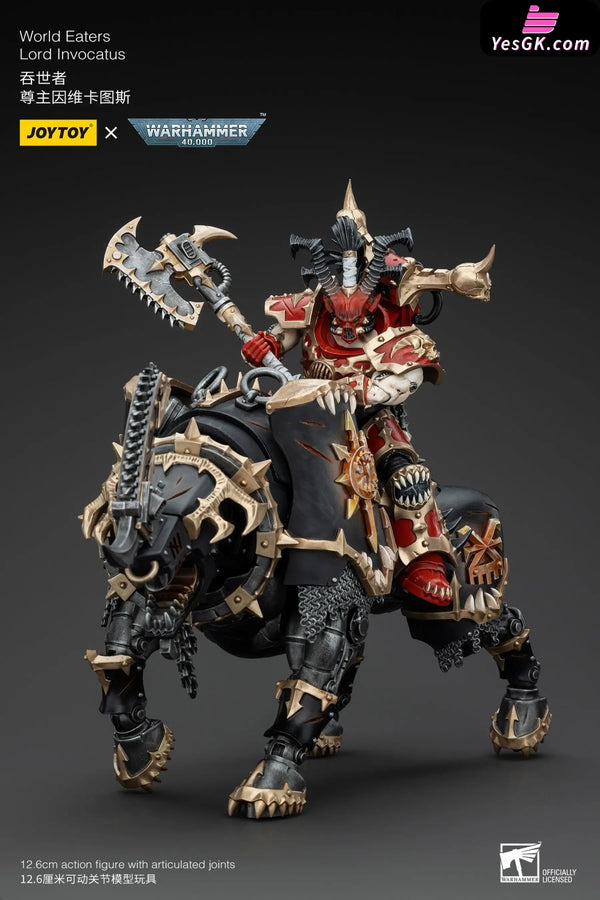 Warhammer 400 00 World Eaters Lord Invocatus Jt00645 (Licensed) Action Figure - Joytoy Studio