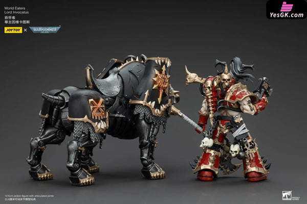 Warhammer 400 00 World Eaters Lord Invocatus Jt00645 (Licensed) Action Figure - Joytoy Studio