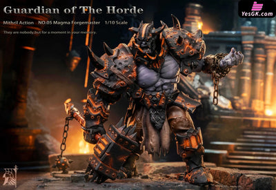 World of Warcraft 1/10 Magma Forgemaster Action Figure - Mithril Action Studio [Pre-Order Closed] Deposit World of