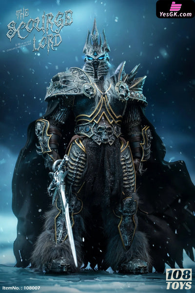 World of Warcraft 1/6 Frozen Demon King Moving Doll 108007 Action Figure - 108 Toys Studio [Pre-Order] World of Warcraft
