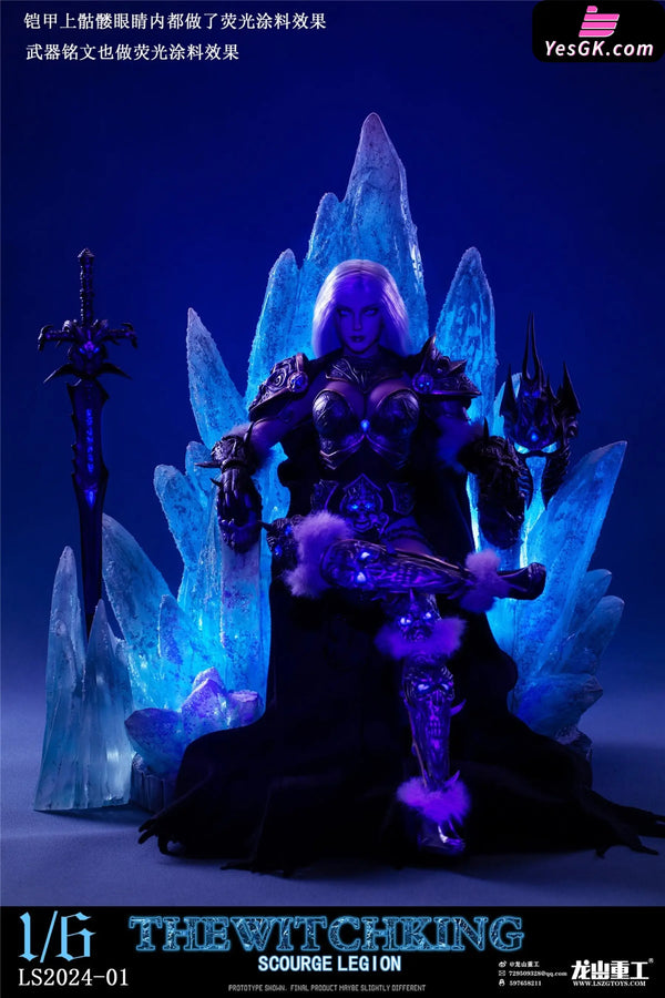 World Of Warcraft 16 Women Lich King A Statue - Long Shan Jin Shu Studio [Pre - Order]