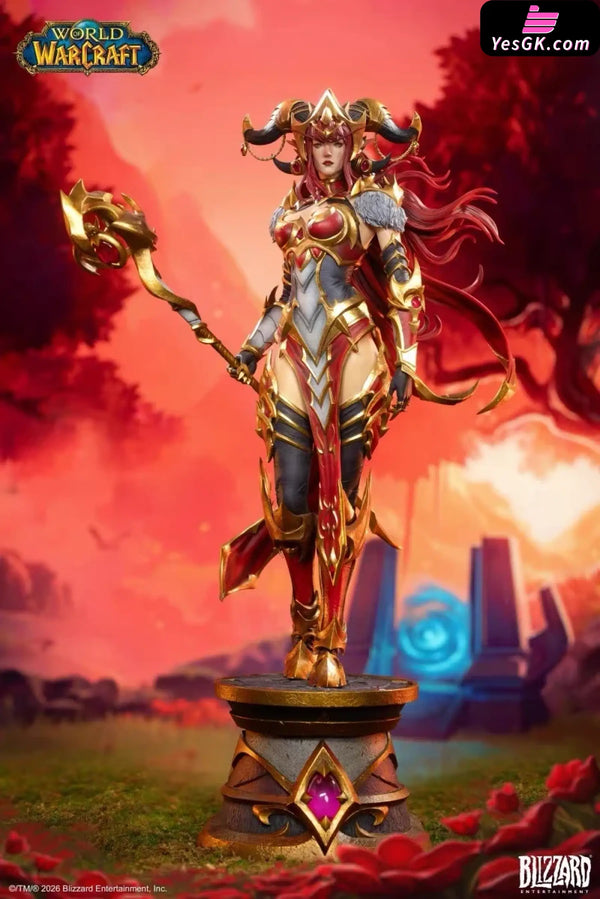 World of Warcraft Alextrasza Statue - BLIZZARD
