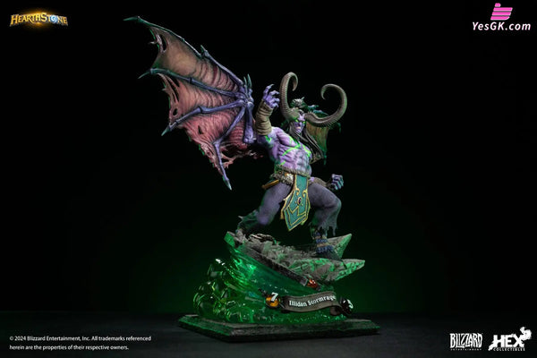 World Of Warcraft Blizzard Illidan Stormrage (Licensed) Statue - Hex Studio [Pre-Order]