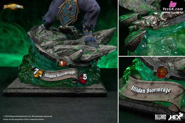 World Of Warcraft Blizzard Illidan Stormrage (Licensed) Statue - Hex Studio [Pre-Order]