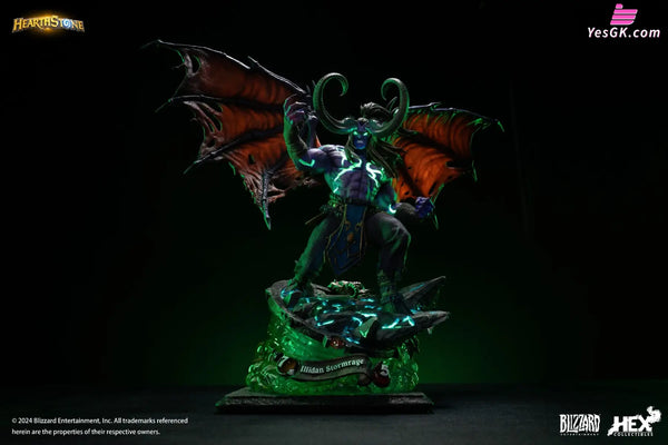 World Of Warcraft Blizzard Illidan Stormrage (Licensed) Statue - Hex Studio [Pre-Order]