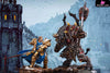World of Warcraft Classic Old World Series 01 Field Marshal VS Warlord GK Statue - Laughing Skull Studio [Pre-Order]