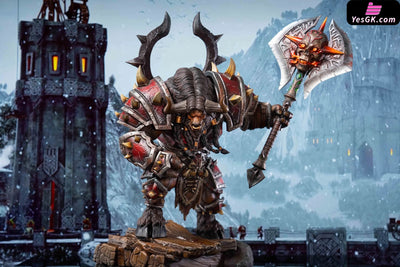 World of Warcraft Classic Old World Series 01 Field Marshal VS Warlord GK Statue - Laughing Skull Studio [Pre-Order]