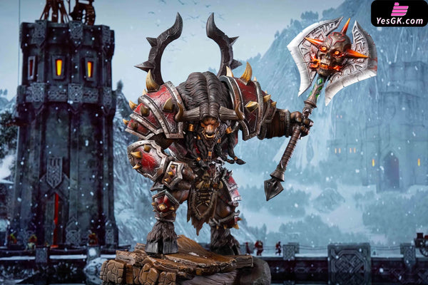 World of Warcraft Classic Old World Series 01 Field Marshal VS Warlord GK Statue - Laughing Skull Studio [Pre-Order]