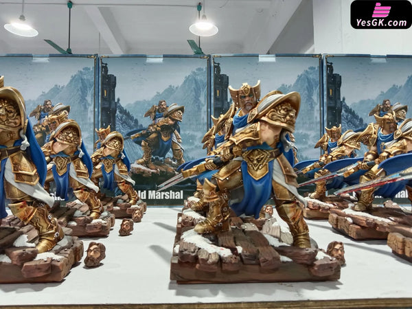 World of Warcraft Classic Old World Series 01 Field Marshal VS Warlord GK Statue - Laughing Skull Studio [In-Stock]