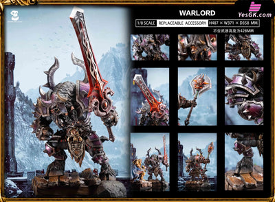 World of Warcraft Classic Old World Series 01 Field Marshal VS Warlord GK Statue - Laughing Skull Studio [Pre-Order]