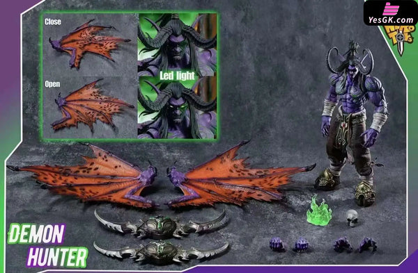 World Of Warcraft Demon Hunter Illidan Stormrage Statue - Hero Toys Studio [Pre-Order] Others
