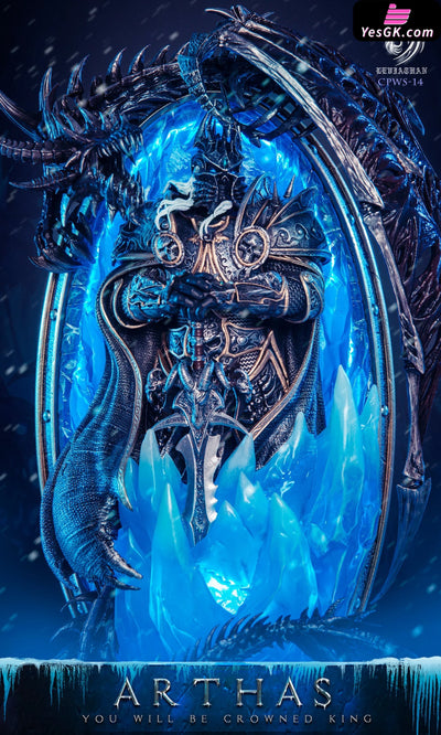 World Of Warcraft Desktop Statue Lich King Leviathan Studio [Pre - Order]