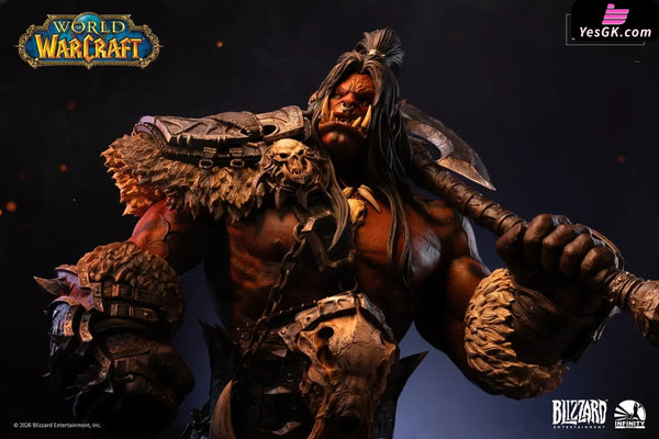World of Warcraft Grommash Hellscream 1/3 Bust Statue - INFINITY Studio