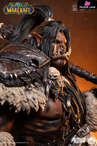 World of Warcraft Grommash Hellscream 1/3 Bust Statue - INFINITY Studio