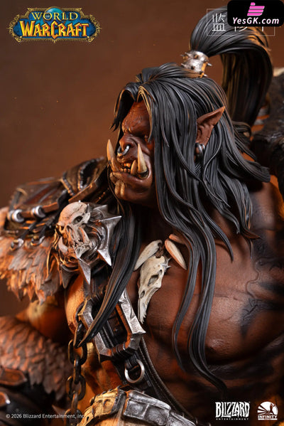 World of Warcraft Grommash Hellscream 1/3 Bust Statue - INFINITY Studio