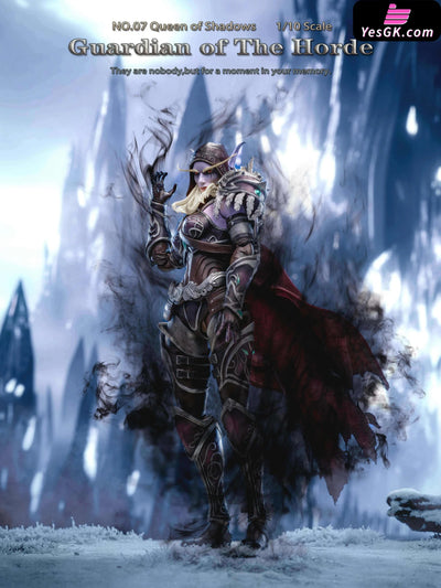 World of Warcraft Guardian of the Horde 07 Queen of Shadows Sylvanas Action Figure - GreyKnight Studio [Pre-Order