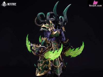 World of Warcraft Illidan Stormrage WF2025 Exclusive Demon Hunter Emperor Armor Edition Action Figure - METYTOYZ Studio